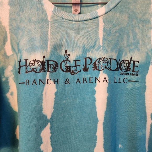 Hodge Podge Ranch & Arena, Bleached t-shirt - Picture 3 of 6